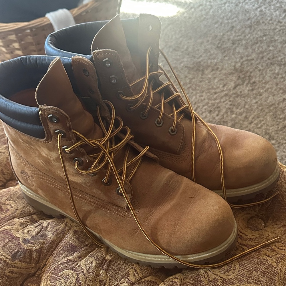Timberland Men's Tan Leather Boots